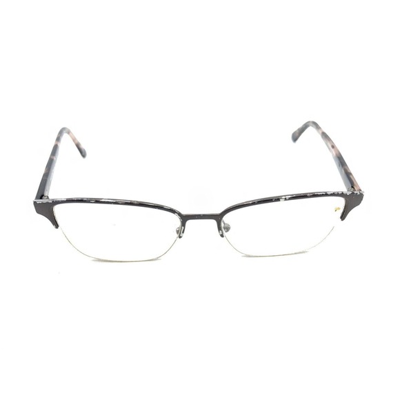 Prada VPR 61X ROU-1O1 Brown Half Rim Eyeglasses Frames 54-17 145 Italy Designer - Picture 2 of 12